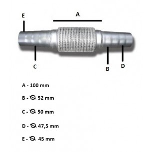 Universal Repair Flex Pipe