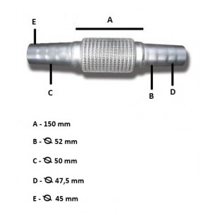 Universal Repair Flex Pipe