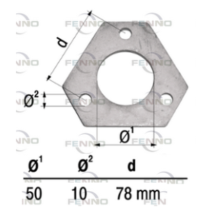 Exhaust flange
