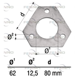 Exhaust flange