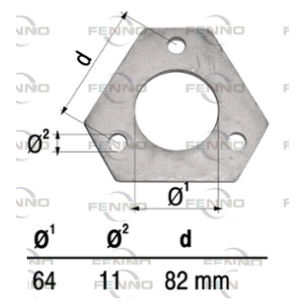 Exhaust flange