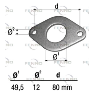 Exhaust flange