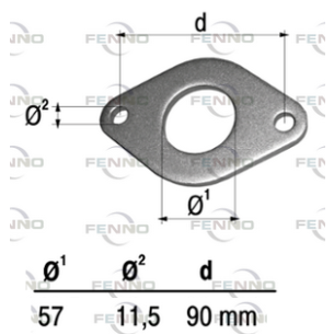 Exhaust flange
