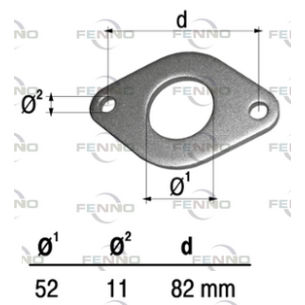 Exhaust flange
