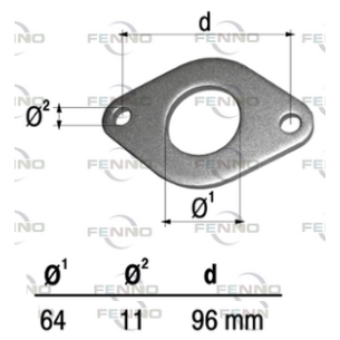Exhaust flange