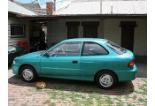 Exhaust system HYUNDAI Excel 1.3i