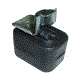 Metal rubber hanger