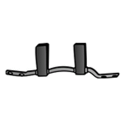 Metal rubber hanger
