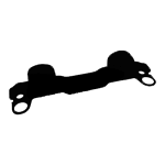 Metal rubber hanger