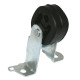 Metal rubber hanger