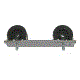 Metal rubber hanger
