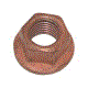 Nut with flange M10X1.5