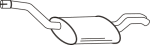 Endsilencer VOLKSWAGEN Passat