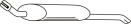 Endsilencer OPEL Vectra A