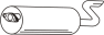 Endsilencer MAZDA 626