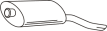 Endsilencer PEUGEOT 405
