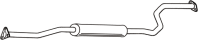 Middle silencer HONDA Civic