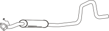 Middle silencer LAND ROVER Freelander 1.8i - 16V