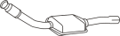 Catalyst CITROEN Xsara