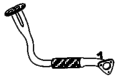 Front Pipe FIAT Multipla