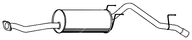 Endsilencer TOYOTA HiLux 2.5D