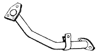 Front Pipe DAIHATSU Feroza