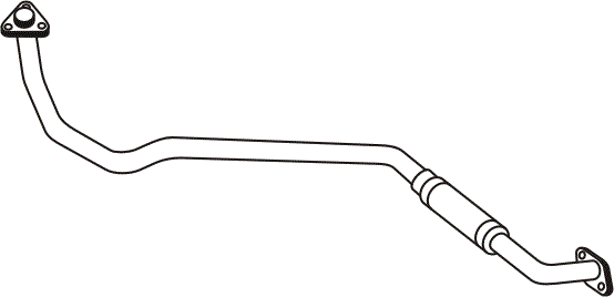 Front Pipe VOLKSWAGEN Taro 2.4 D