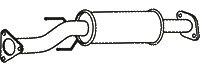 Middle Silencer HONDA Logo 1.3i Hybrid