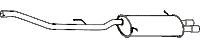 Endsilencer BMW Z3 2.0i 2.8i