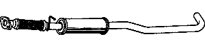 Middle Silencer JAGUAR X-Type 2.5i 3.0i