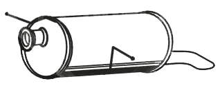 Endsilencer PEUGEOT 308 1.6 HDi