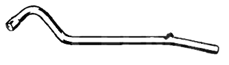 Endpipe SAAB 99 2.0