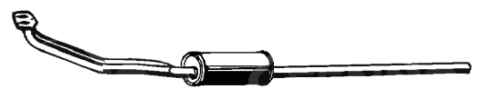 Silencer SAAB 900 2.0
