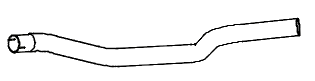 Pipe SAAB 9-5 1.9 TiD