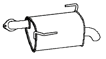 Endsilencer SUBARU Outback 4WD 2.0 D